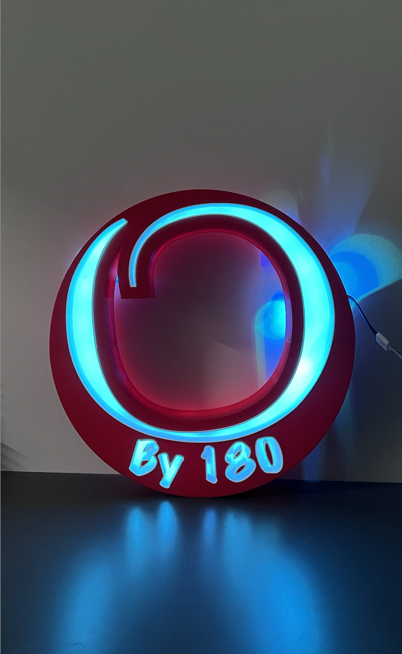 LED Logo OBRAD'OR BY 180