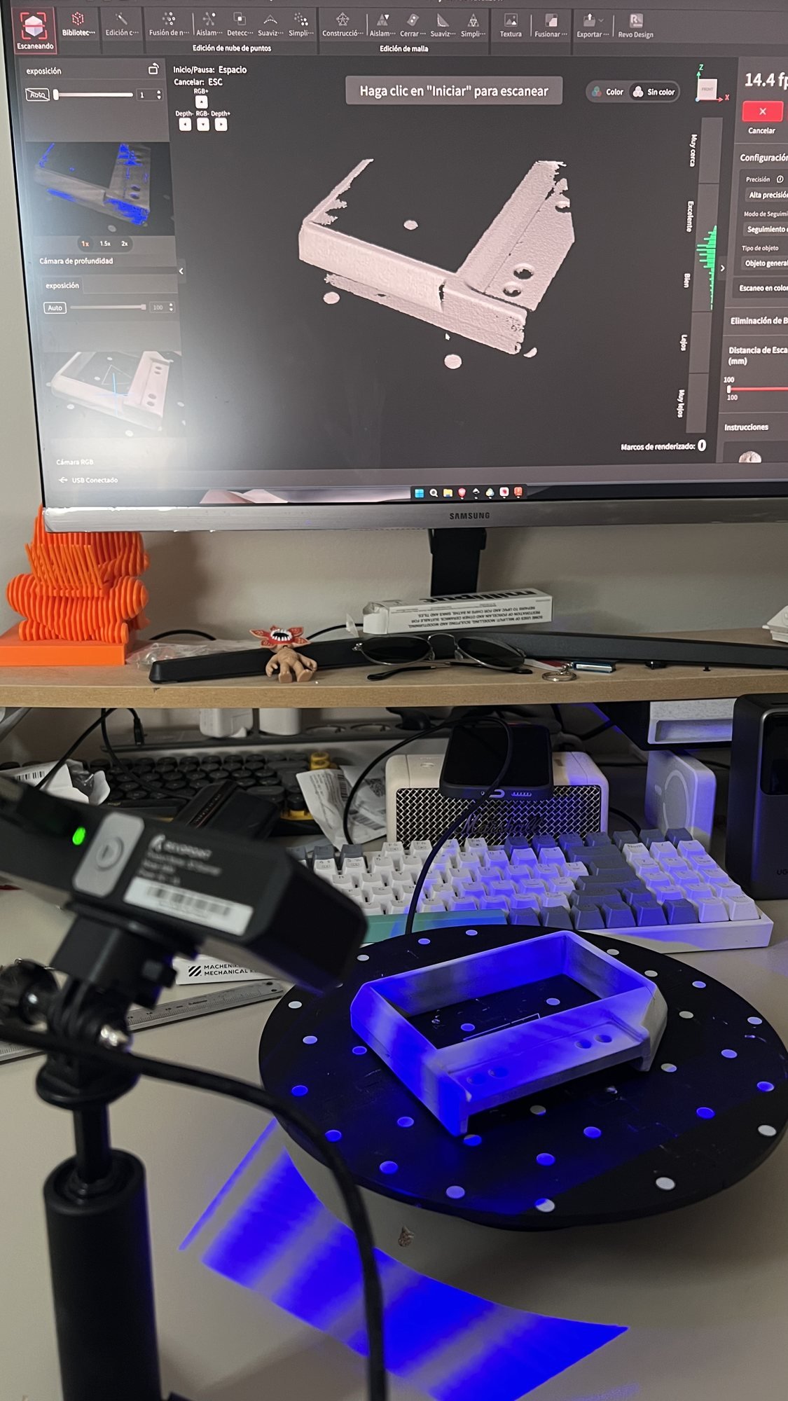 Escaneig 3D per a enginyeria inversa